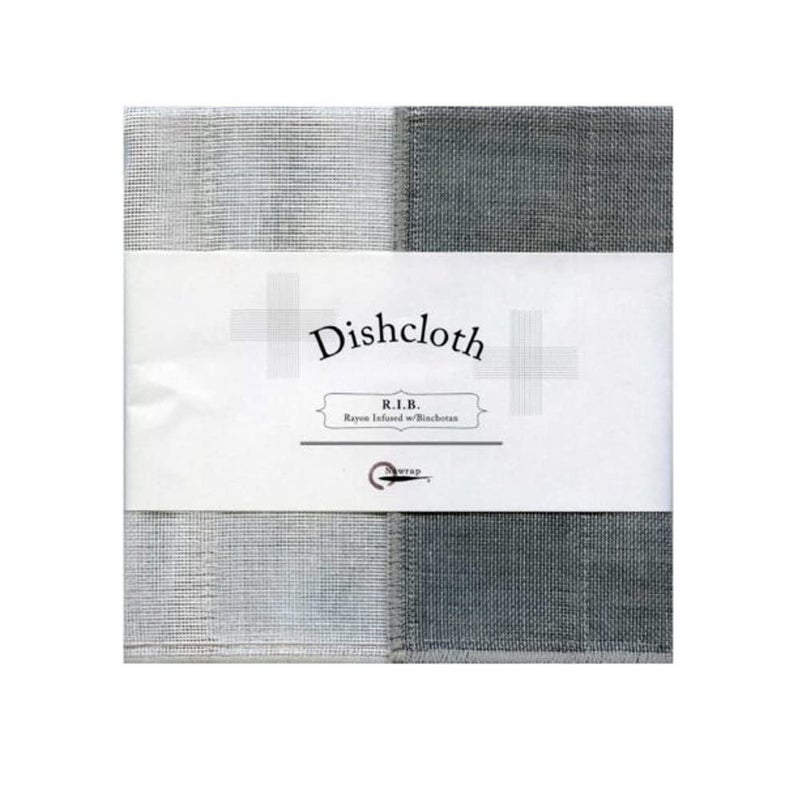 Nawrap Binchotan Charcoal Dishcloths  Naturally Anti-Odor  Set of 3  Aqua  White & Purple - Image 3